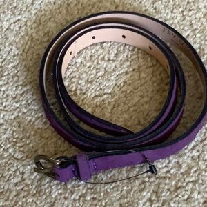 Eric Bombard Suede Leather Belt